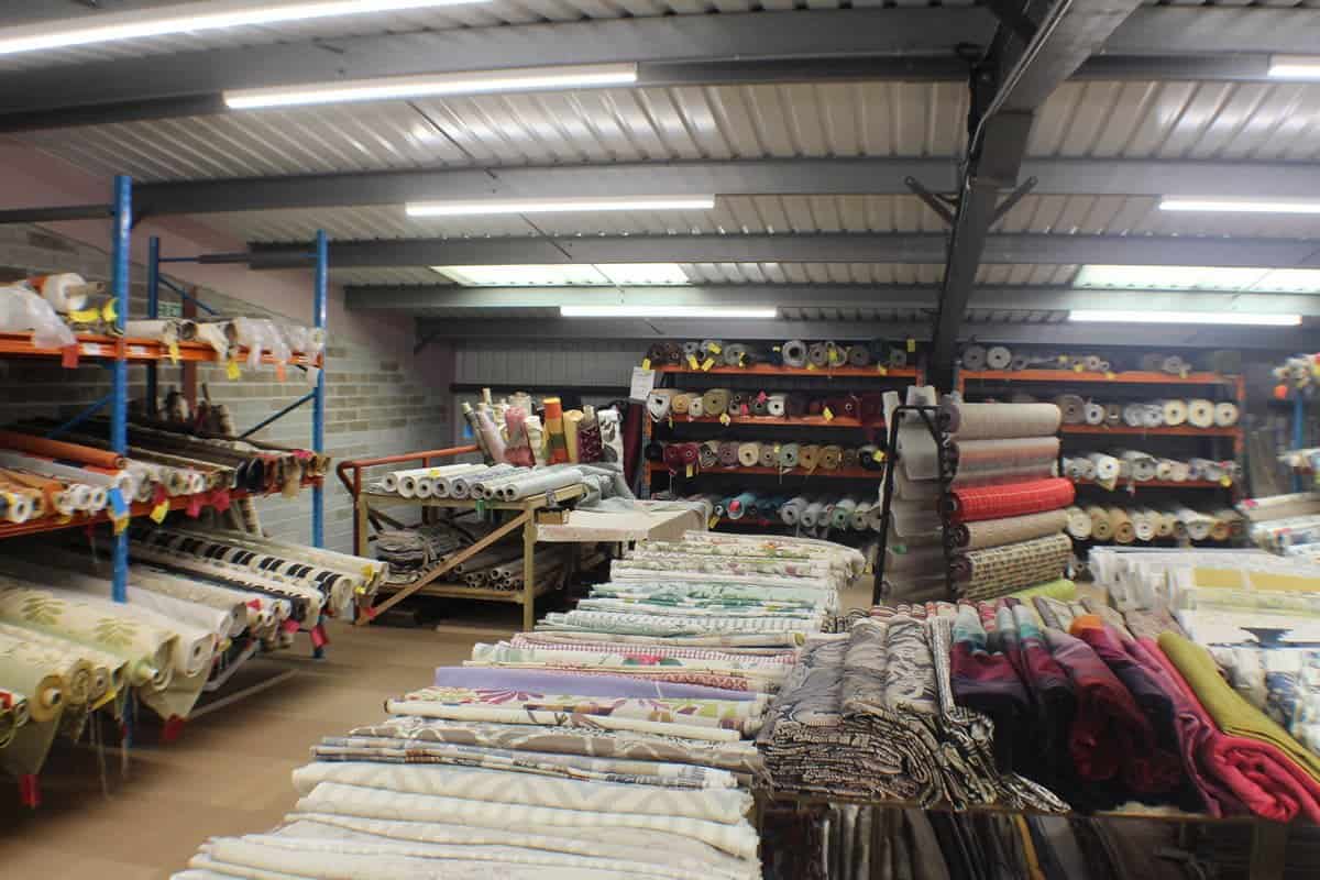 Discounted Designer Fabric Shop near Torquay