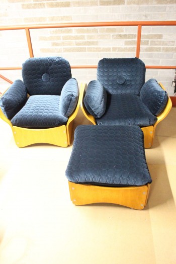 Recylced chairs and stool, furniture fabric Recylced chairs and stool, furniture fabric