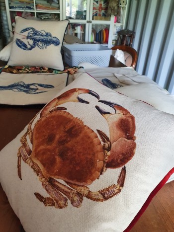 Bespoke and ready made cushions from Ultimate Fabrics cushion making service