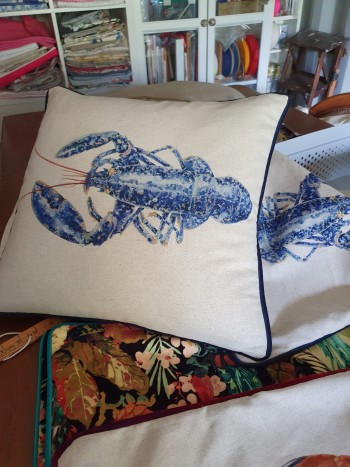 Bespoke and ready made cushions from Ultimate Fabrics cushion making service