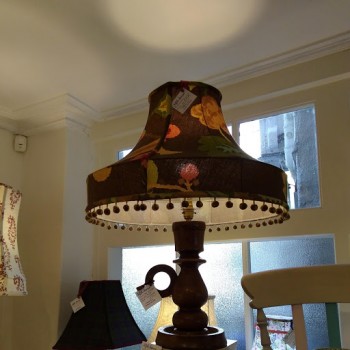 Soft Furnishing lamp shade, fabric from Ultimate Fabrics