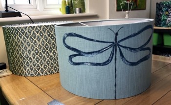 Soft Furnishing lamp shade, fabric from Ultimate Fabrics