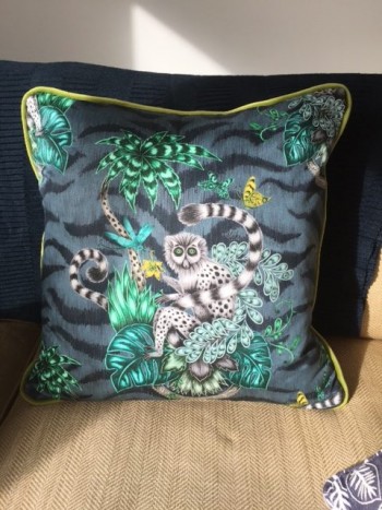Bespoke and ready made cushions from Ultimate Fabrics cushion making service
